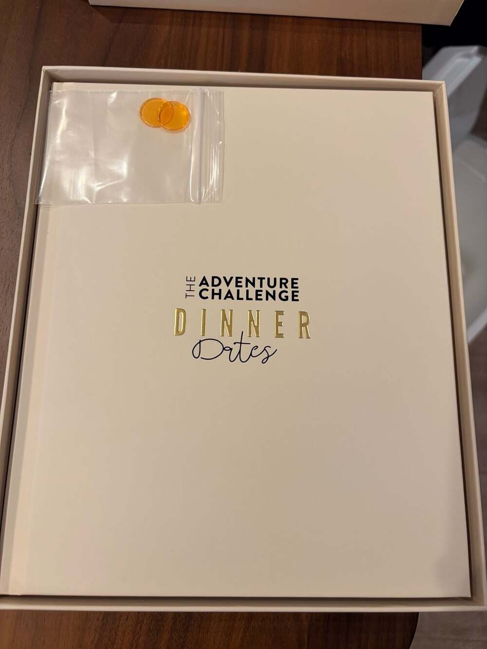 The Adventure Challenge Dinner Dates Book & Lomo'Instant Automat Camera Bundle